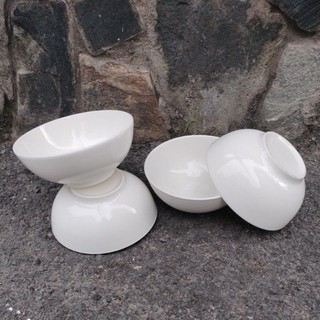 [gốm-sứ]Tô sứ trắng Dày 8inch cao cấp
