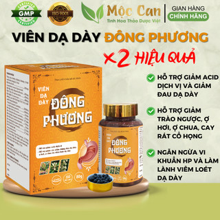 Viên uống trào ngược dạ dày Đông Phương, giảm đau dạ dày, chống viêm viêm loét, VỊ KHANG HOÀN
