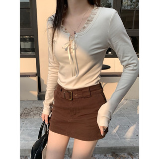 ÁO KIỂU PHỐI BÈO REN CỘT BOONG STORE LULA33