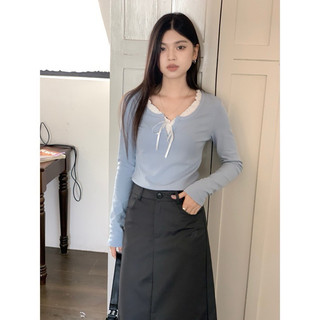 ÁO KIỂU PHỐI BÈO REN CỘT BOONG STORE LULA33
