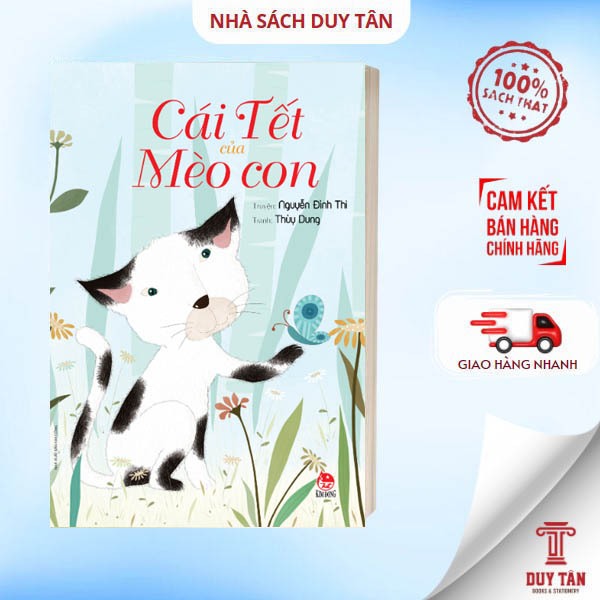 Sách - Cái tết của mèo con ( Bản chữ) - NXB Kim Đồng
