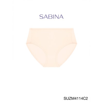 Quần Lót Lưng Cao Vừa Cạp Cao Màu Trơn Panty Zone By Sabina SUZM4114