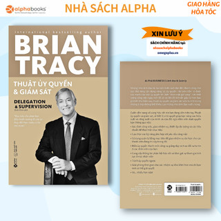 Sách thuật ủy quyền và giám sát - brian tracy
