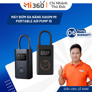 Máy Bơm Cầm Tay Đa Năng Xiaomi Mi Portable Air Pump 1S - Hàng Chính Hãng - Bảo Hành 6 Tháng