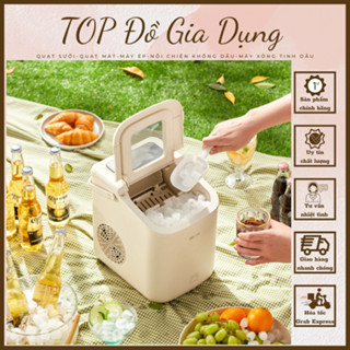Máy làm đá Mini Bear ZBJ-C01C5, thiết kế đẹp mắt, kháng khuẩn an toàn cho sức khoẻ - Top Đồ Gia Dụng