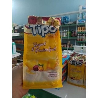 Bánh trứng kem sữa chua chanh leo Tipo gói 115g