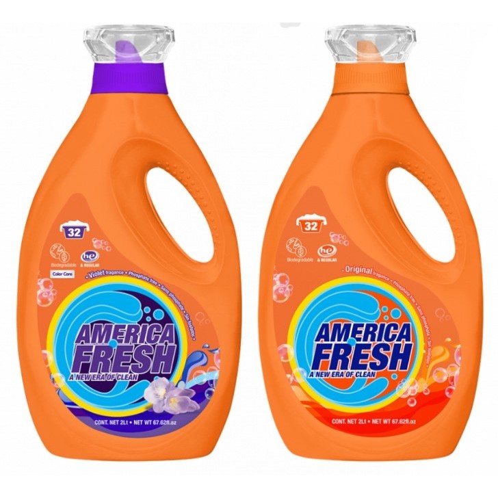 Nước giặt America Fresh 2L - 3L