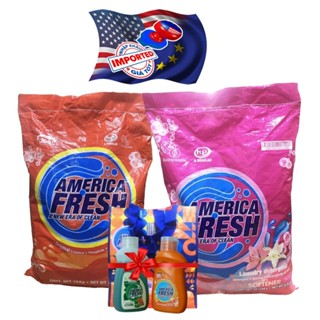 Bột giặt America Fresh 10kg (Tặng Combo America Fresh)
