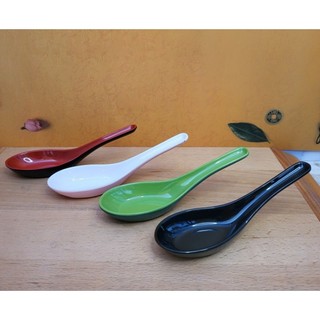 Muỗng cơm melamine no14 fataco nhiều màu sáng bóng