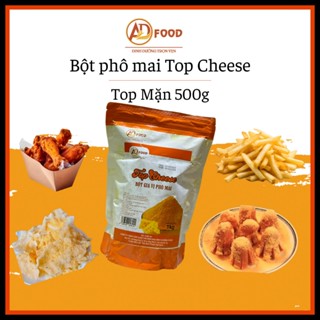 500G BỘT PHÔ MAI TOP CHEESE HÀNG LOẠI NGON 2 PHÂN LOẠI NGỌT MẶN