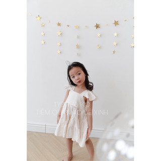 Váy cánh tiên 3 tầng cho bé
