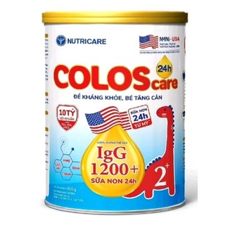 Sữa coloscare 0+ 1+ 2+ 800g