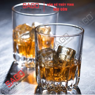 Ly Thủy Tinh Cao Cấp Đáy Khía 240ml | Nhập Khẩu Thái Lan