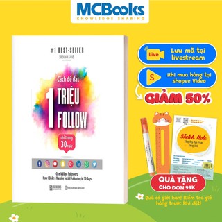 Sách Cách Để Đạt 1 Triệu Follow Chỉ Trong 30 Ngày Tặng Kèm Audio