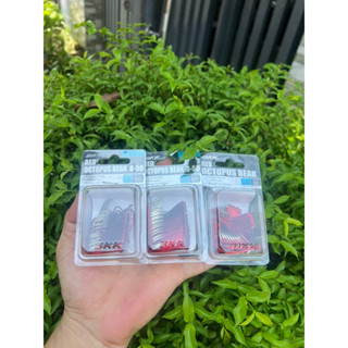 lưỡi câu cá BKK đỏ số 2 -3-4 hộp 50 cái