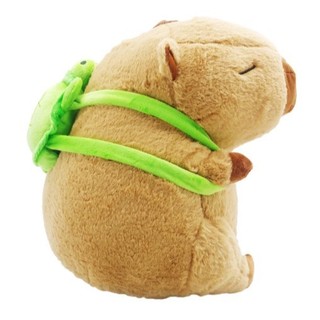 GẤU BÔNG CAPYBARA ĐEO BALO RÙA