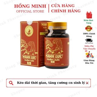 Mãnh Lực Trường Xuân plus sinh lý nam thảo dược tự nhiên, an toàn phóng the