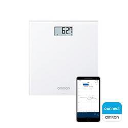 Cân sức khoẻ OMRON HN-300T2(JW) màu trắng kết nối điện thoại thông minh- Nhật Bản