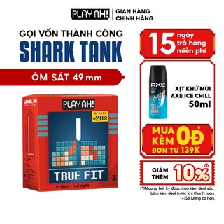 Bao Cao Su PlayAh True Fit Ôm Sát Hộp 3/10 size 49mm size nhỏ vừa vặn