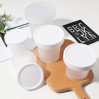 Hũ nhựa PP có nắp vặn / vỏ hộp nhựa đựng kem , ly pudding, cốc nhựa bánh, hũ chè thạch HÀNG LOẠI 1