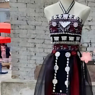 [Mẫu mới]  Trang phục Dân Tộc Miêu Cương, Trang Phục Du Lịch