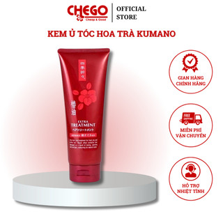 Kem Ủ Tóc Hoa Trà Kumano Tsubaki Extra Hair Treatment 230g
