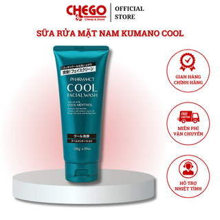 Sữa Rửa Mặt Dành Cho Nam Kumano Pharmaact Cool 130g