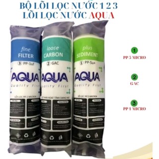 Bộ 3 lõi lọc AQUA chính hãng