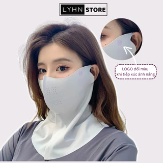 Khẩu trang vải lụa băng LYHN chống tia UV che cổ che mặt 3D thoáng khí chống tia cực tím - K15