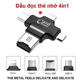 Đầu đọc thẻ nhớ mini type C card reader
