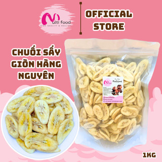 1kg chuối sấy giòn hàng nguyên - multifood