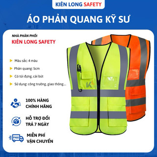 Áo phản quang bảo hộ lao động ,áo phản quang kỹ sư
