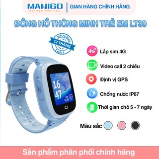 Đồng hồ thông minh cho trẻ em Valdus LT30 Kid 4G watch video call định vị chính hãng bảo hành 1 năm