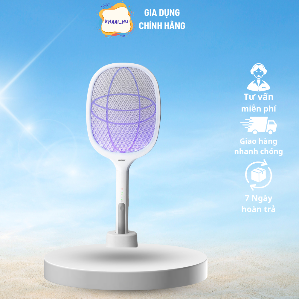 Vợt Muỗi kiêm Đèn Bắt Muỗi 2 trong 1, Pin Sạc Cao Cấp 12000 mah An Toàn Cao Cấp ( didooglt )