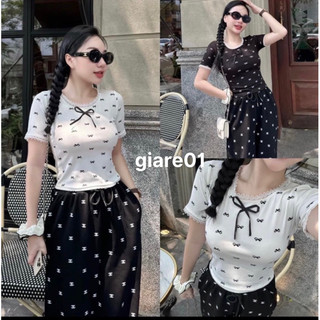 Áo Thun Nữ , Áo Babytee Phối Ren