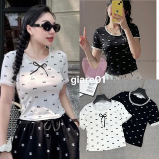 Áo thun nữ , áo babytee phối ren