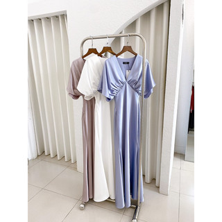 ĐẦM LỤA DÀI DÁNG TAY CÁNH DƠI CALIESTORE