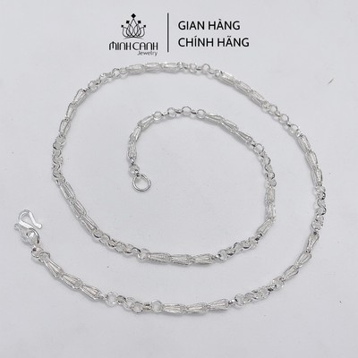 Vòng Đeo Cổ Bằng Bạc Dành Cho Bé MCJTE050 - Minh Canh Jewelry