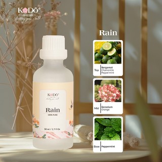 Tinh Dầu Nước Hoa KODO Rain Hương Thanh Mát Làm Thơm Phòng, Không Gian, Quần Áo - Classic Collection- Chai 10/50/100ml