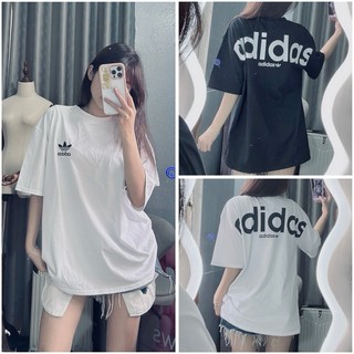 Áo thun tay lỡ Đát in ngang to lưng mã mới oversize  TONGKHOSI- Áo phông unisex nam nữ basic phong cách hàn quốc ulzzang