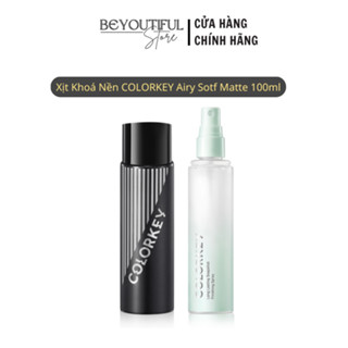 Xịt Khoá Nền COLORKEY Dưỡng Ẩm, Kiềm Dầu Khoá Makeup Dung Tích 100ml
