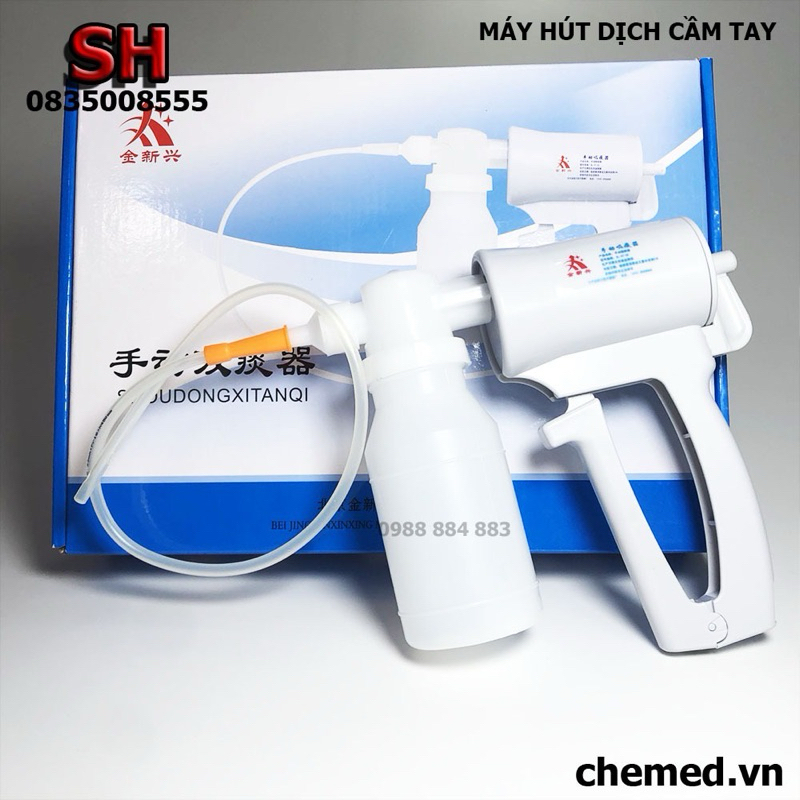 máy hút dịch đờm cầm tay.