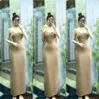 D688 - Đầm Hai Dây Basic (Kèm Phụ Kiện Dễ Thương) - Ngọc Lucie