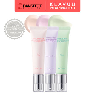Kem lót, kem che khuyết điểm klavuu white pearlsation ideal actress backstage cream spf30 pa++ 30g