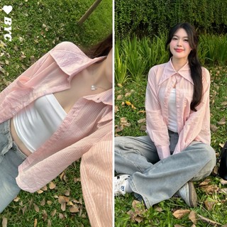 Áo sơ mi dài tay kẻ sọc mỏng mát mẫu mới thời trang hè 𝘽𝙮𝘾𝙖𝙢𝙘𝙖𝙢