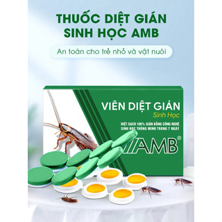 Thuốc diệt gián sinh học AMB,Viện Hàn lâm khoa học Việt Nam,diệt các loại gián,an toàn và hiệu quả.