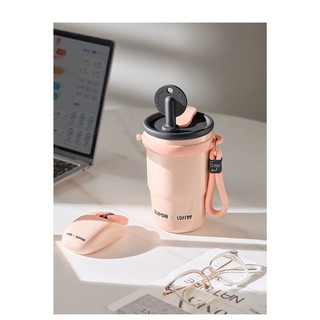 Lofree x Supor Set Chuột không dây bluetooth kèm cốc nước giữ nhiệt cao cấp