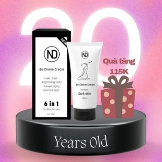 Kem Giảm Thâm Đa Năng 6IN1 Be Charm Cream For Body Dark Skin - 100ml 