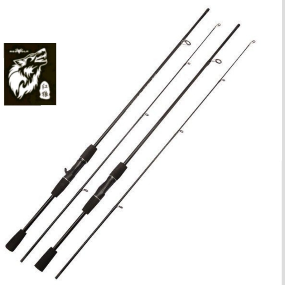 Cần câu lure cần lure sói đen WAR WOLF chuyên săn hàng
