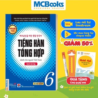 Sách - Tiếng Hàn Tổng Hợp Dành Cho Người Việt Nam Trình Độ Cao Cấp 6 - Sách Bài Tập